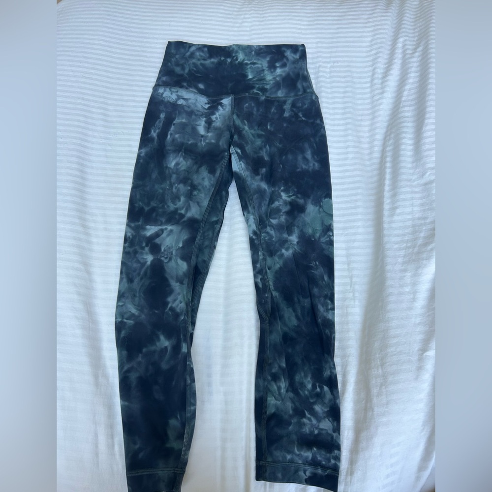 lululemon athletica Blue and Gray Leggings
